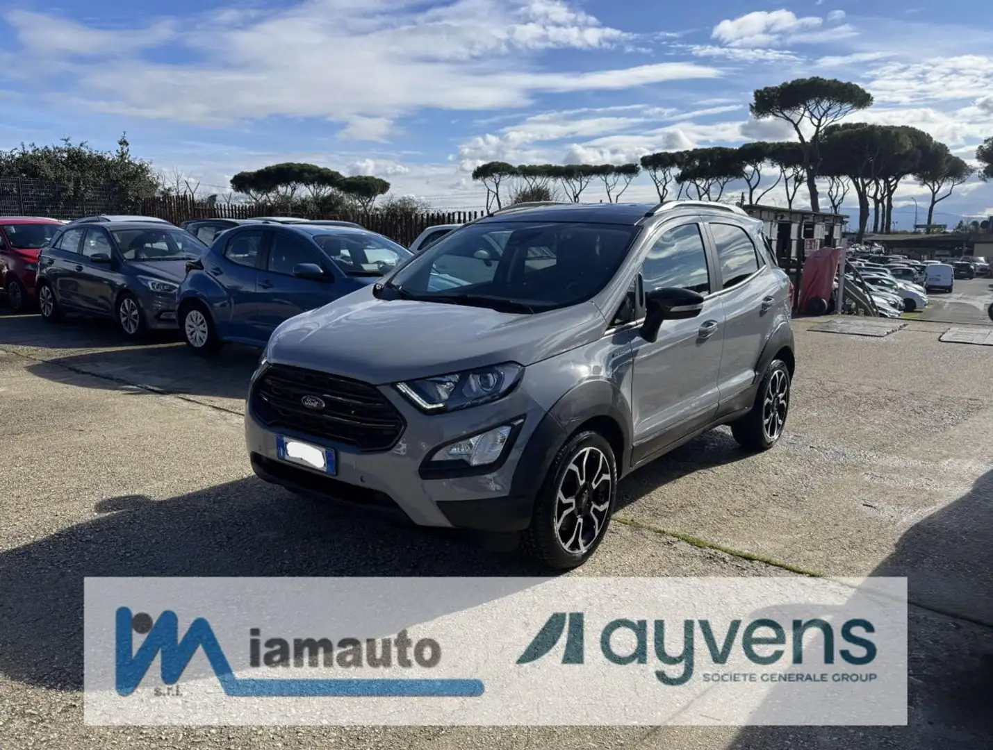 Ford EcoSport ECOBOOST ACTIVE 1.0 125cv - AZIENDALE CERTIFICATA Gris - 1