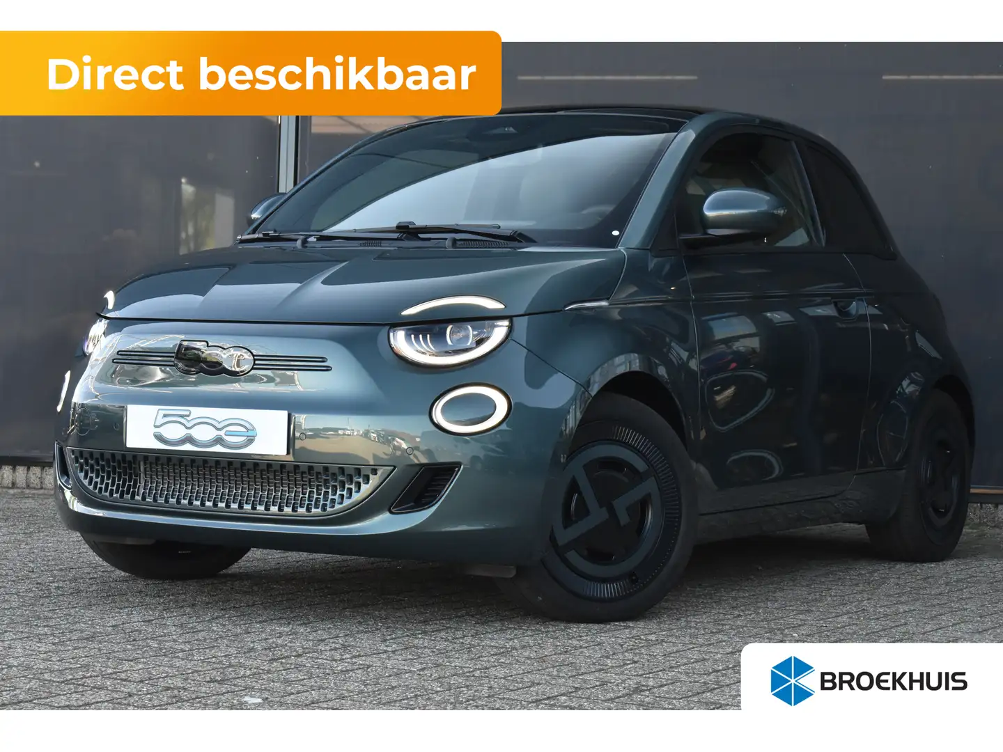 Fiat 500e Giorgio Armani Automaat Groen - 1