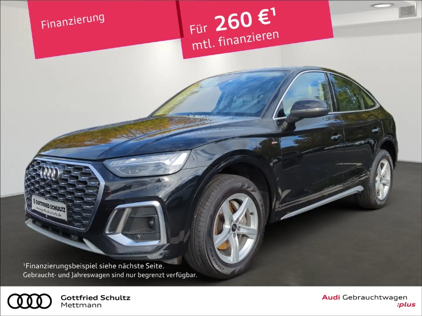 Audi Q5 Sb 40 TDI quattro S-Line MATRIX LED NAVI B&O Noir - 1