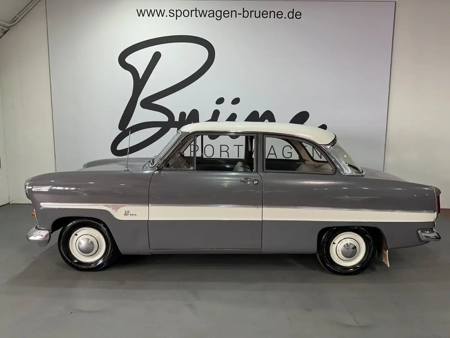 Ford Taunus 12m 1.HAND/ORIG.BRIEF/MATCHING NR./H-ZUL. Grau - 2