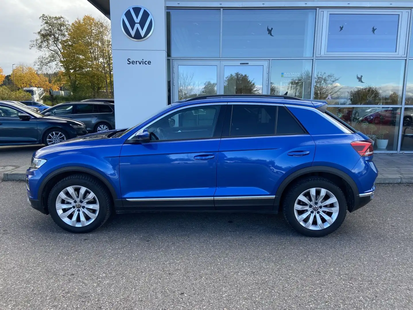 Volkswagen T-Roc 2.0 TSI DSG 4-MOTION Sport 17"+FAHRERASSIS Blau - 2