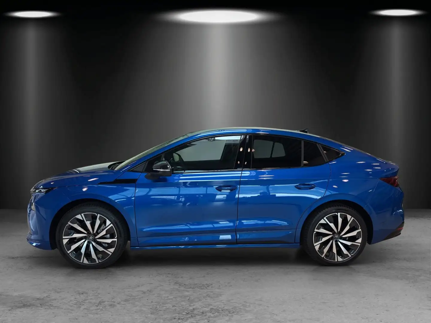 Skoda Enyaq Coupe 85 Sportline Blau - 2