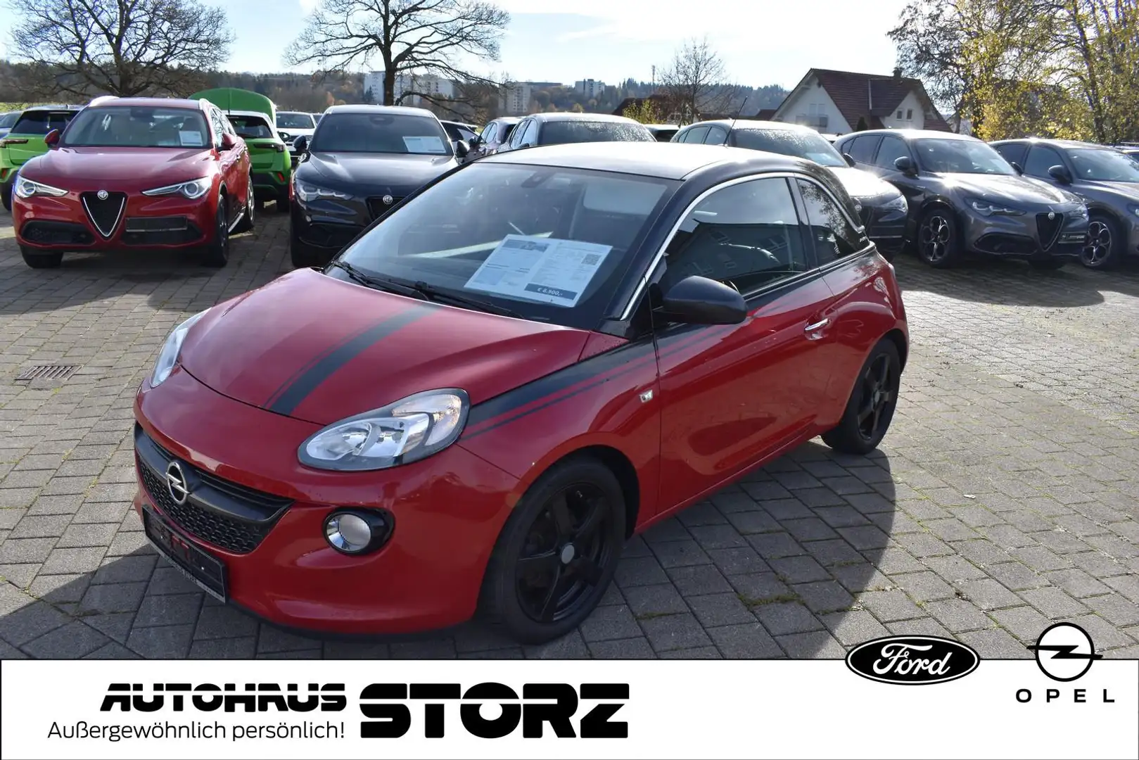 Opel Adam 120 Jahre |WINTER-PAKET|PDC|CARPLAY|8-FACH| Rot - 1