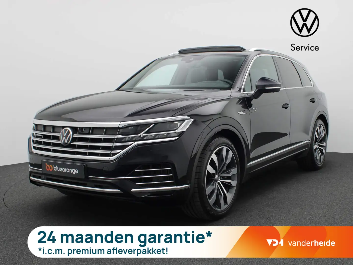 Volkswagen Touareg 3.0 TSi eHybrid Elegance 4MOTION 340PK DSG Panoram Zwart - 1