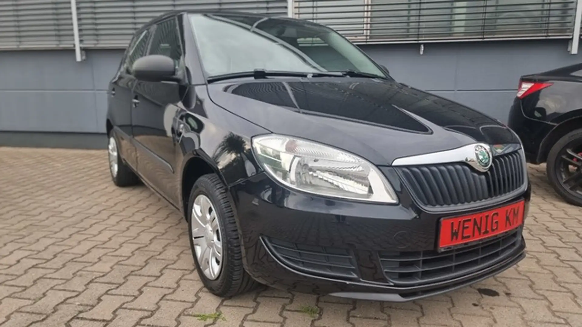 Skoda Fabia KLIMA COOL 5-türig nur 35tkm 2.Hand Zwart - 1
