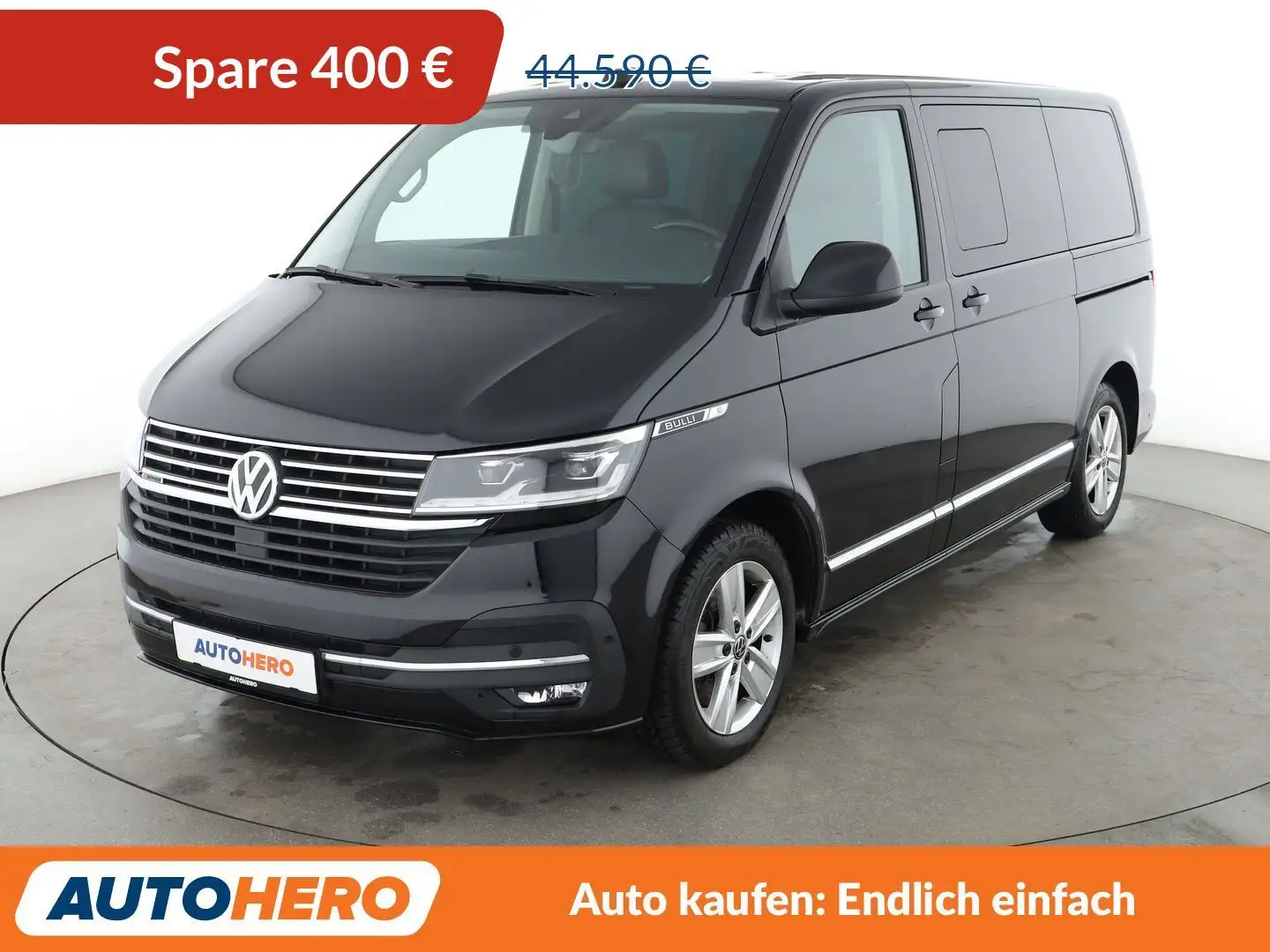 Volkswagen T6 Multivan 2.0 TDI Exclusive 4Motion Aut.*NAVI* Schwarz - 1