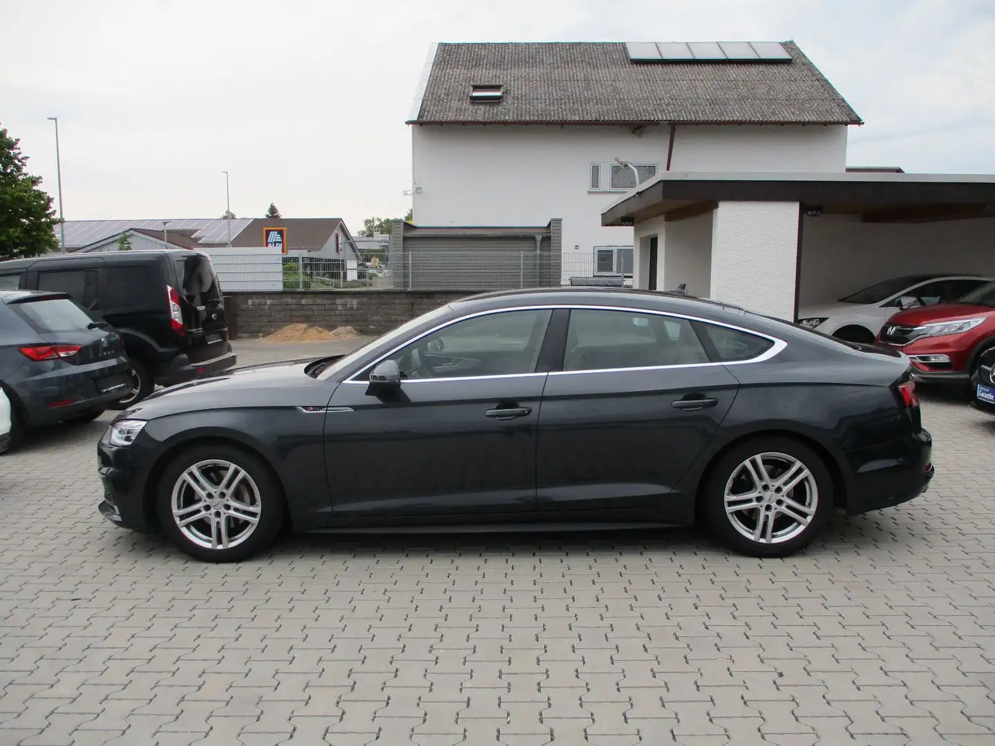 Audi A5 2.0 TDI S-LINE NAVI LEDER TEMP SITZH PDC ALU Grau - 1