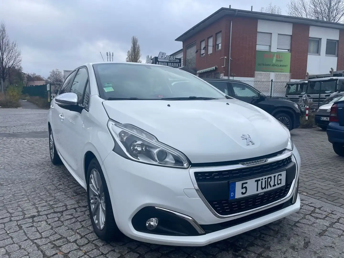 Peugeot 208 1.6 Klima,Navi,PDC,Alwetter,5Türig Weiß - 1