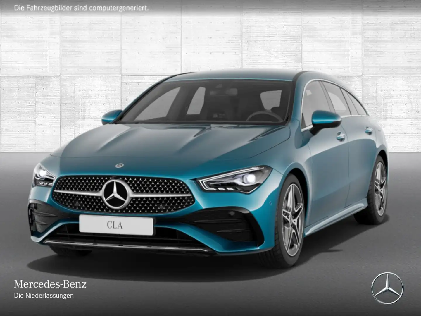 Mercedes-Benz CLA 200 AMG+AHK+LED+KAMERA+KEYLESS+7G Blau - 2
