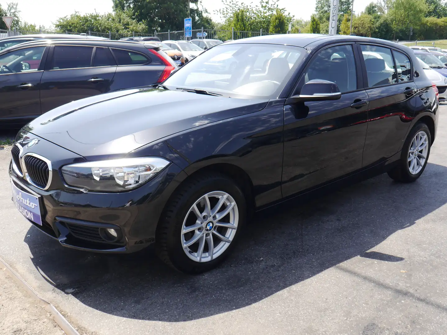 BMW 118 118iAUT*GPS*TOIT OUVRANT ELEC*PRETE IMMATRICULER* Noir - 2