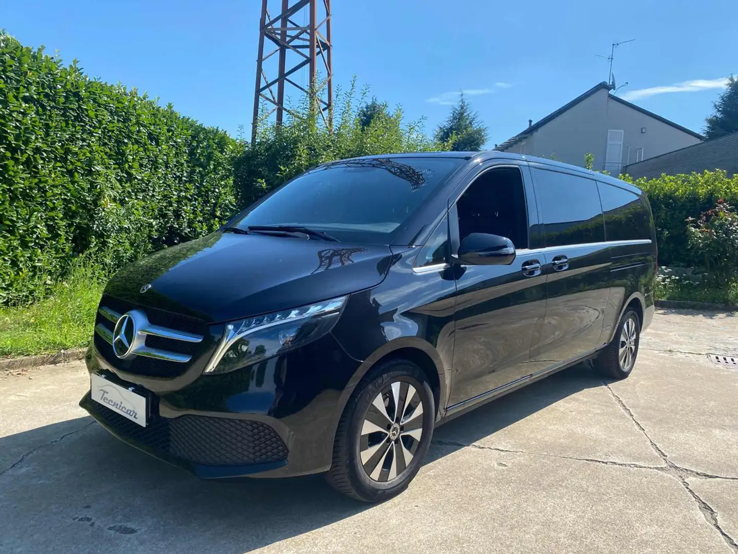 Mercedes-Benz V 300 4Matic Extralong 8 posti pelle  netto iva Negro - 1