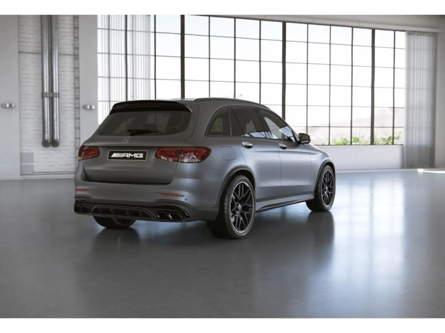 Mercedes-Benz GLC 63 AMG S 4M+ Perf-AGA/Carbon/Wide/Pano/Aero Grijs - 2