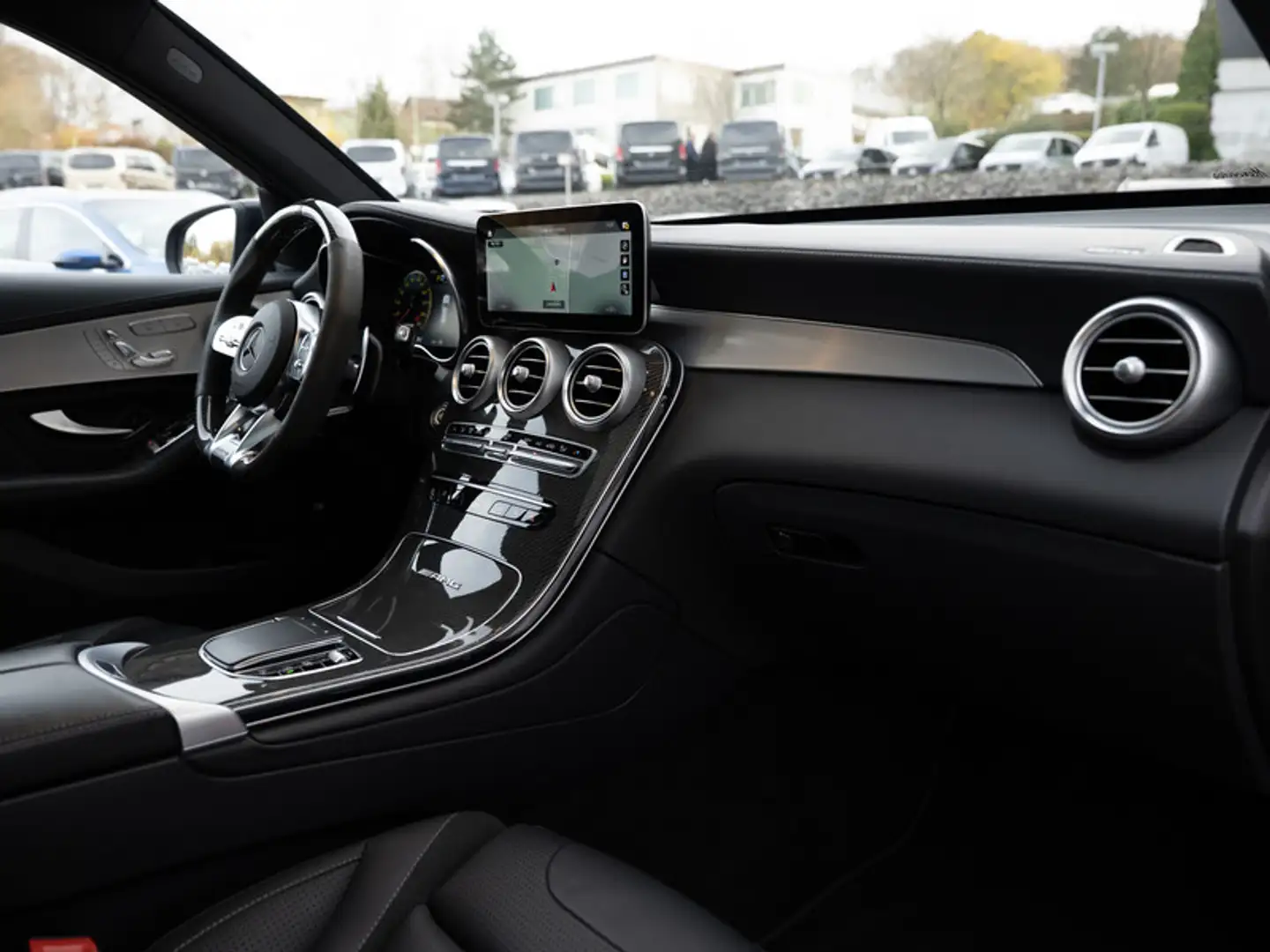 Mercedes-Benz GLC 63 AMG S 4M+ Perf-AGA/Carbon/Wide/Pano/Aero Grijs - 2