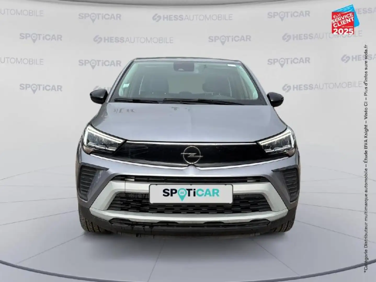 Opel Crossland 1.2 Turbo 110ch Elegance Business Grijs - 2