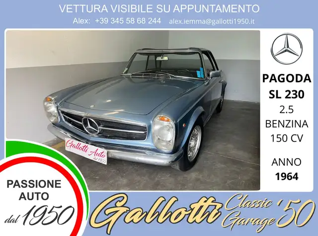 Mercedes-Benz SL 230 MERCEDES SL 230 PAGODA