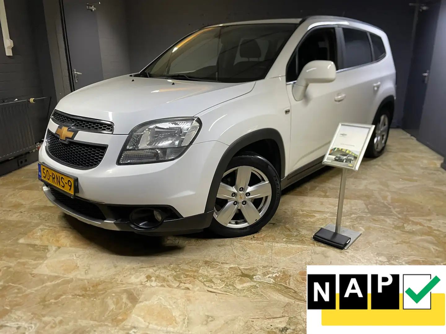 Chevrolet Orlando 1.8 LTZ Lm Pers 7 Velgen Cruis Blanc - 1
