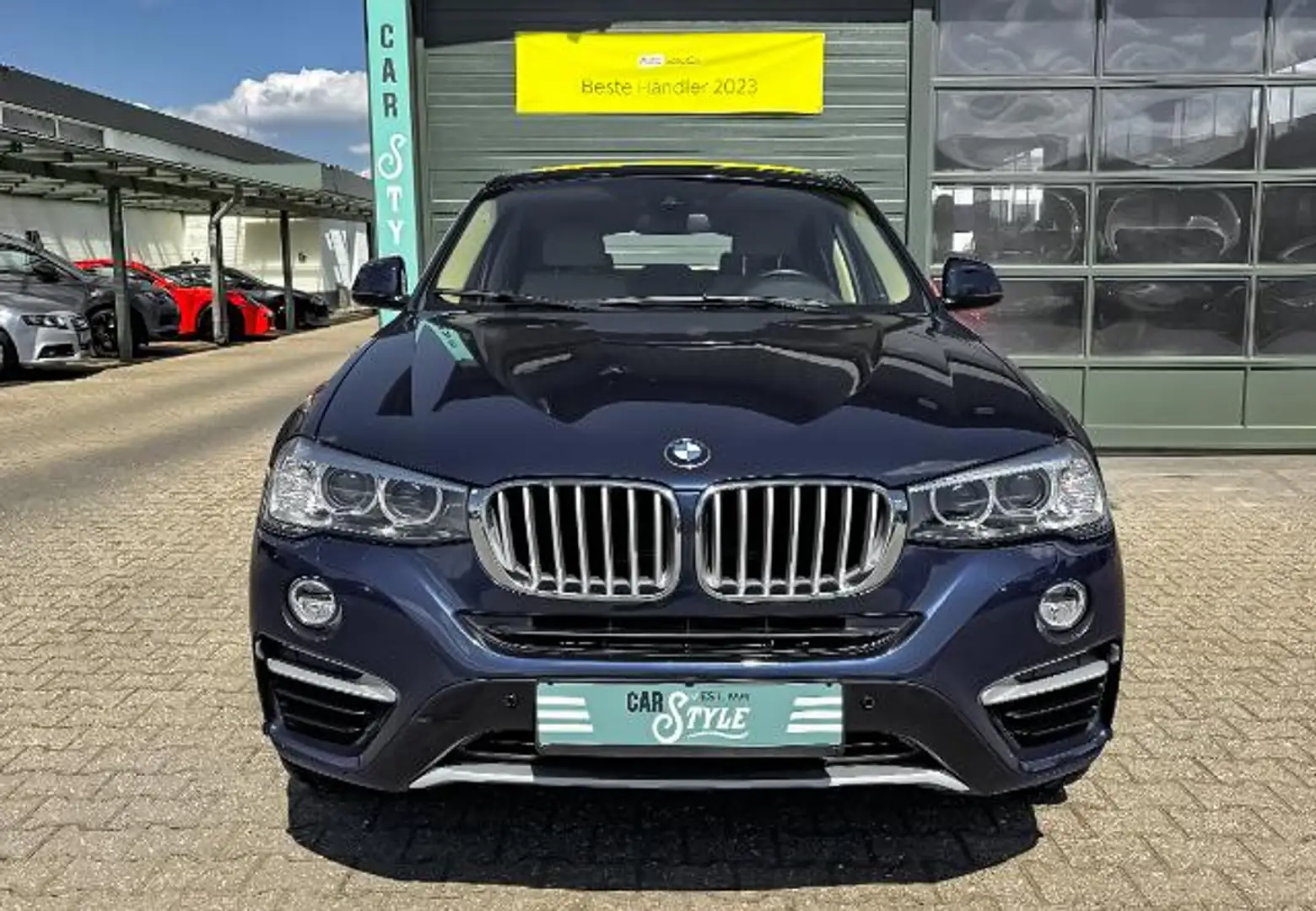 BMW X4 xDrive 20d xLINE RFK NAVI SHZ LED Blau - 2