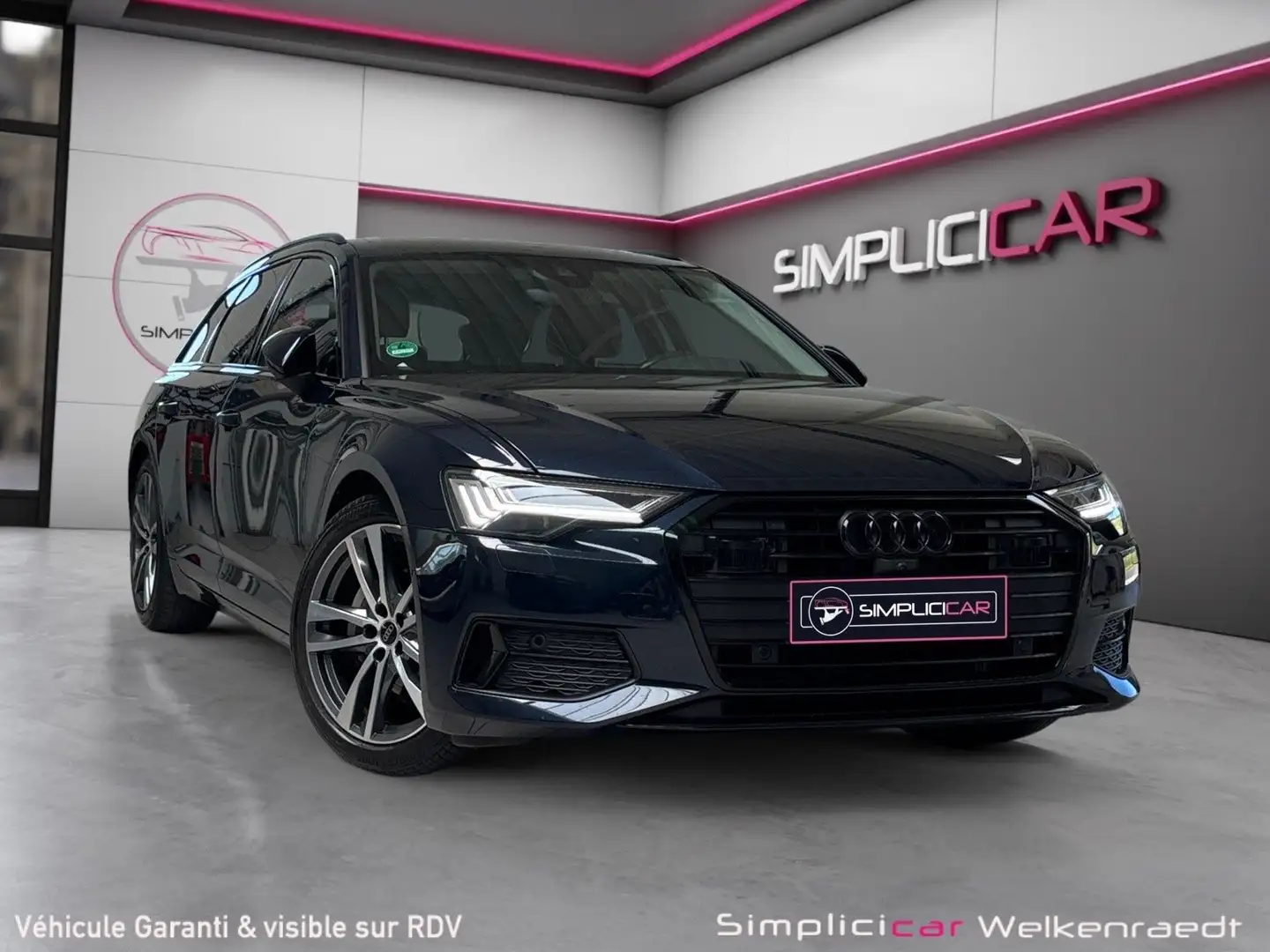 Audi A6 Avant 40 TDi Business Edition Sport / FULL OPTIONS Bleu - 1