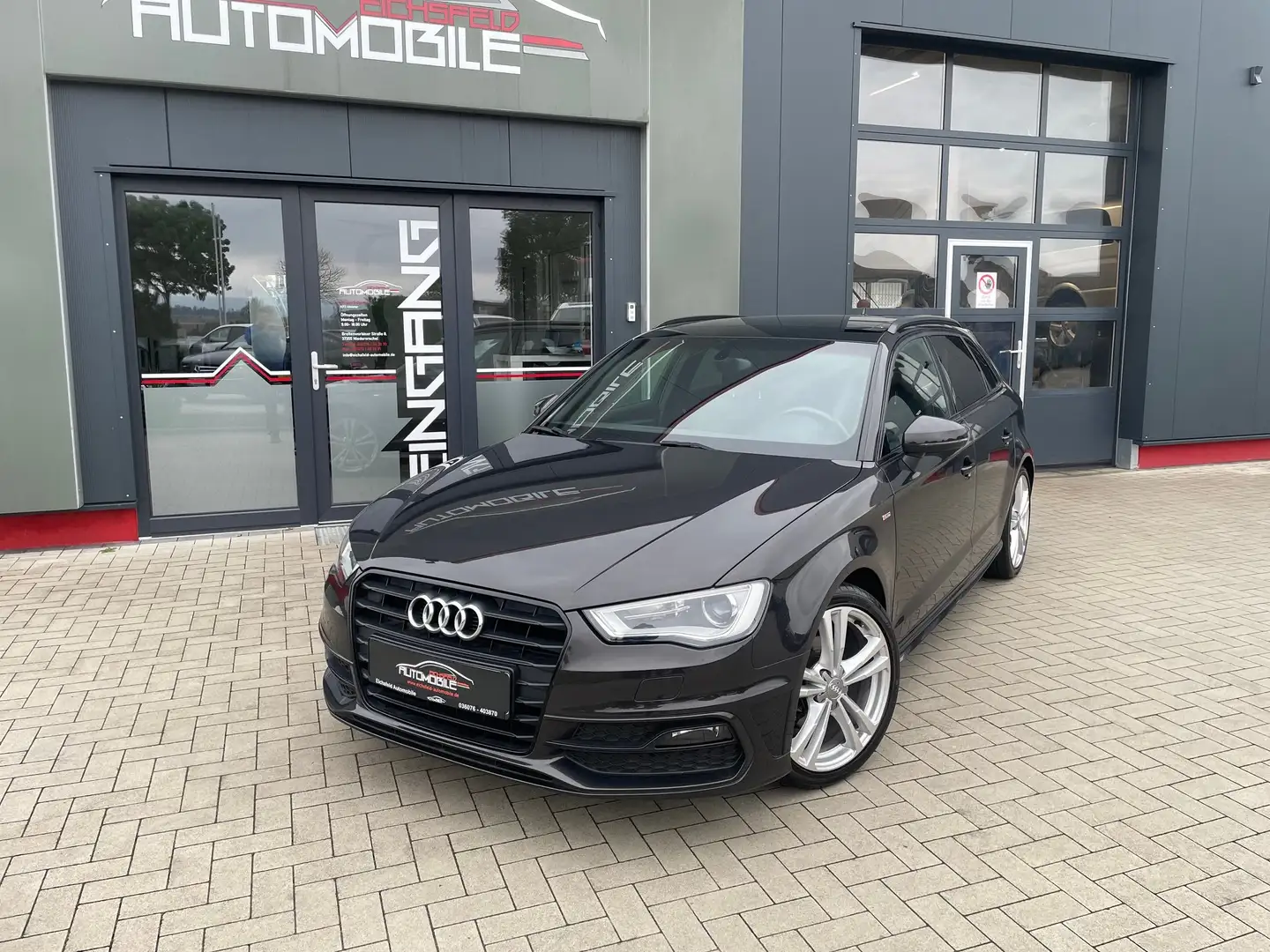Audi A3 S line Sportpaket Pano, Navi, Xenon Braun - 2