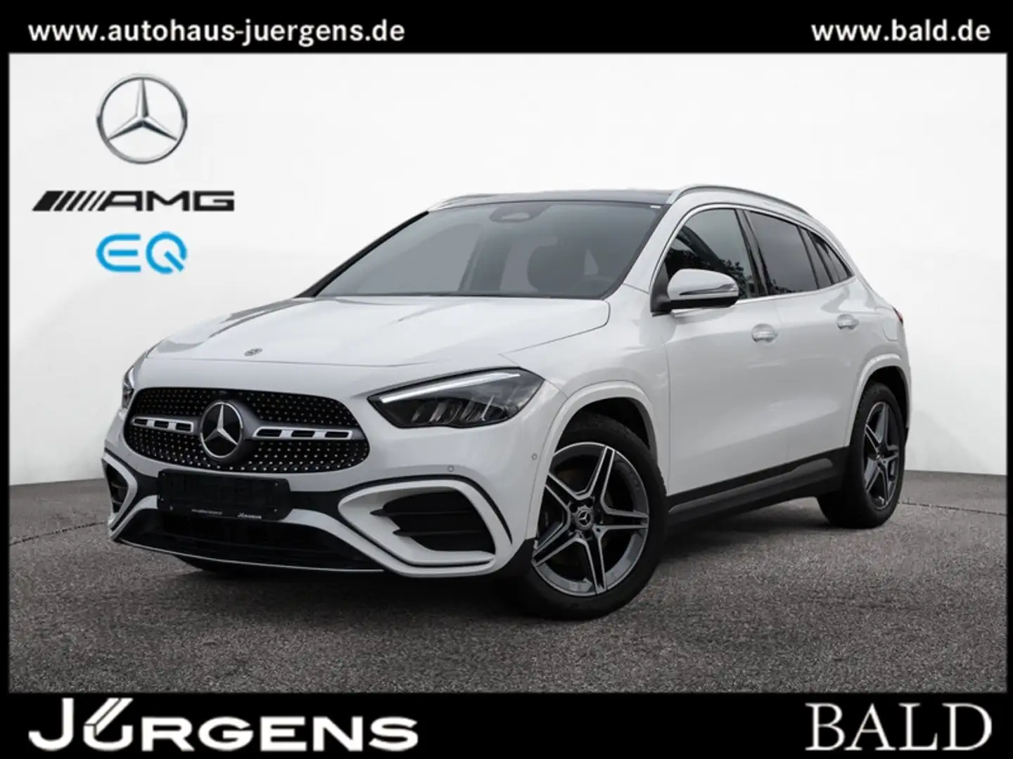 Mercedes-Benz GLA 200 AMG-Sport/LED/Cam/Pano/AHK/EASY-P/Ambi Weiß - 1