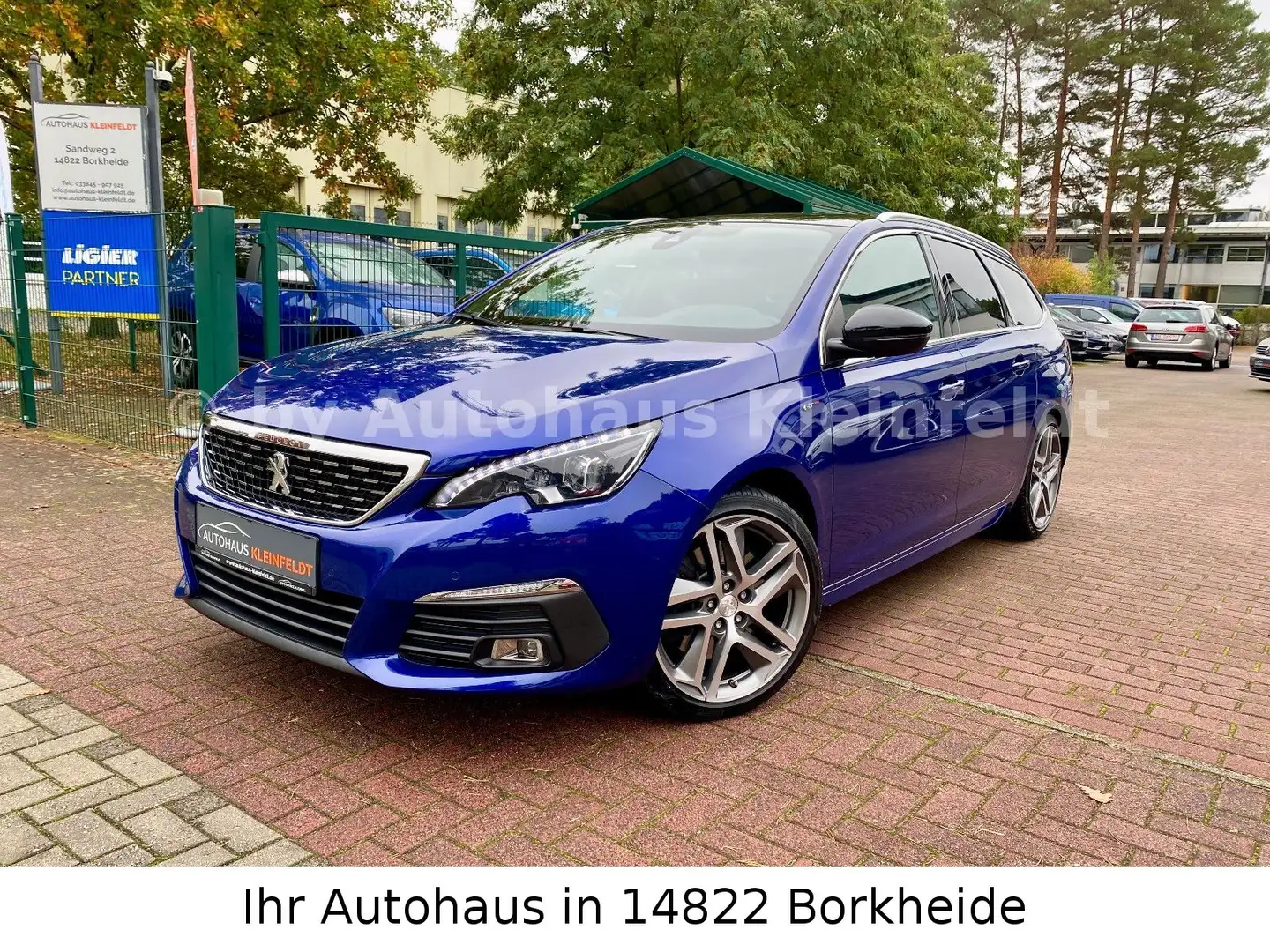 Peugeot 308 SW GT |DAB|KAMERA|AHK|SCHECKHEFT Blau - 1