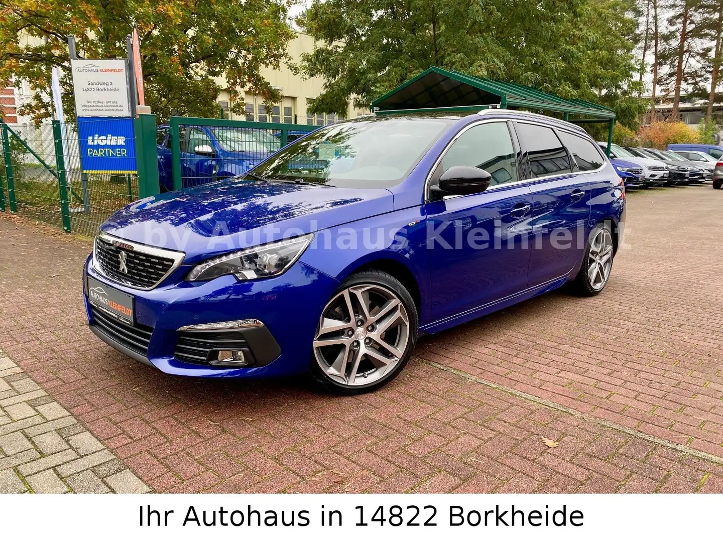 Peugeot 308 SW GT |DAB|KAMERA|AHK|SCHECKHEFT Blau - 2