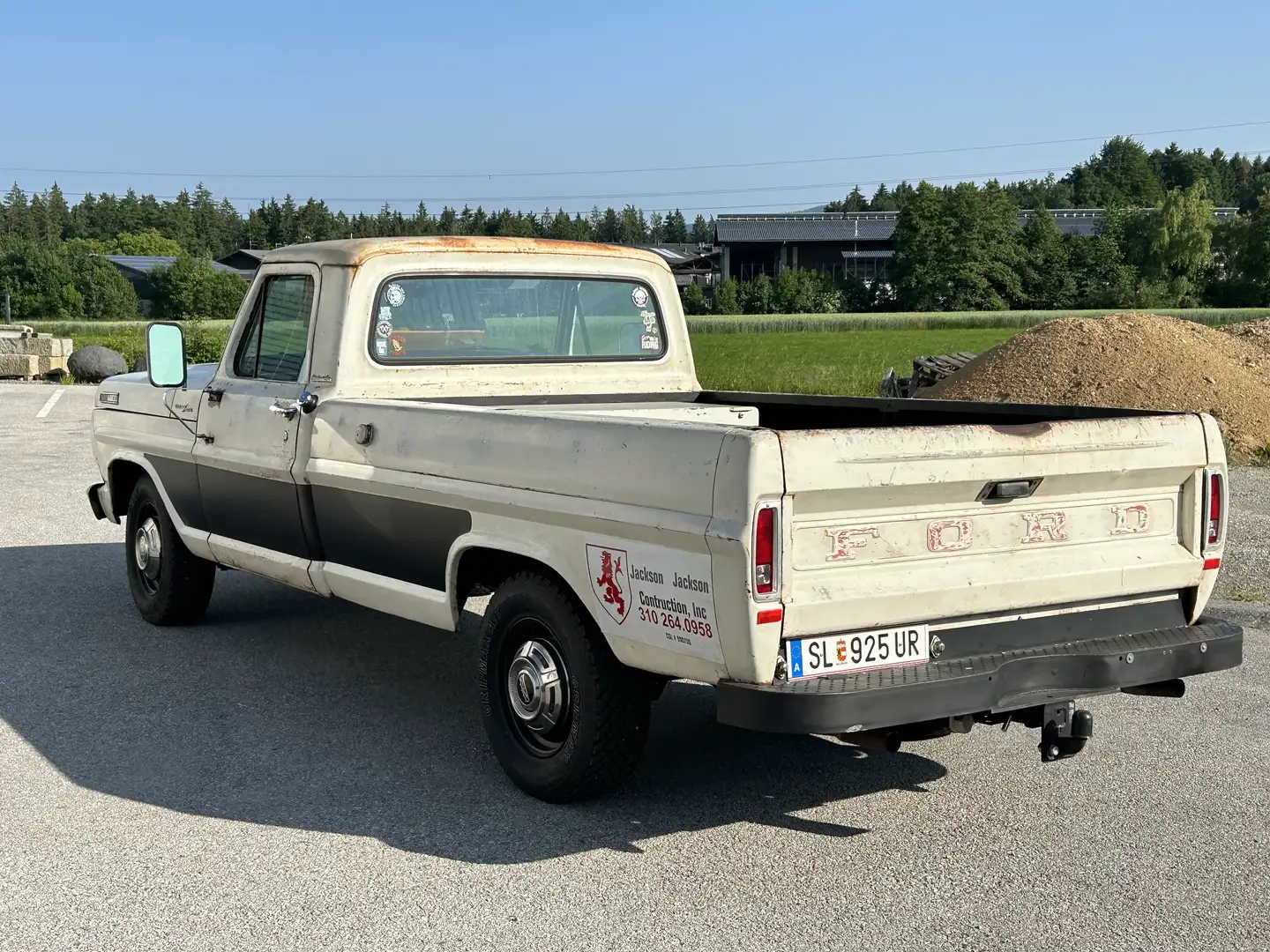 Ford F 250 Camper Spezial Blanc - 2