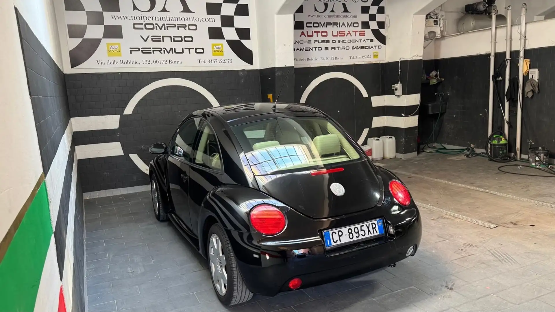 Volkswagen New Beetle 1.8 turbo Nero - 2