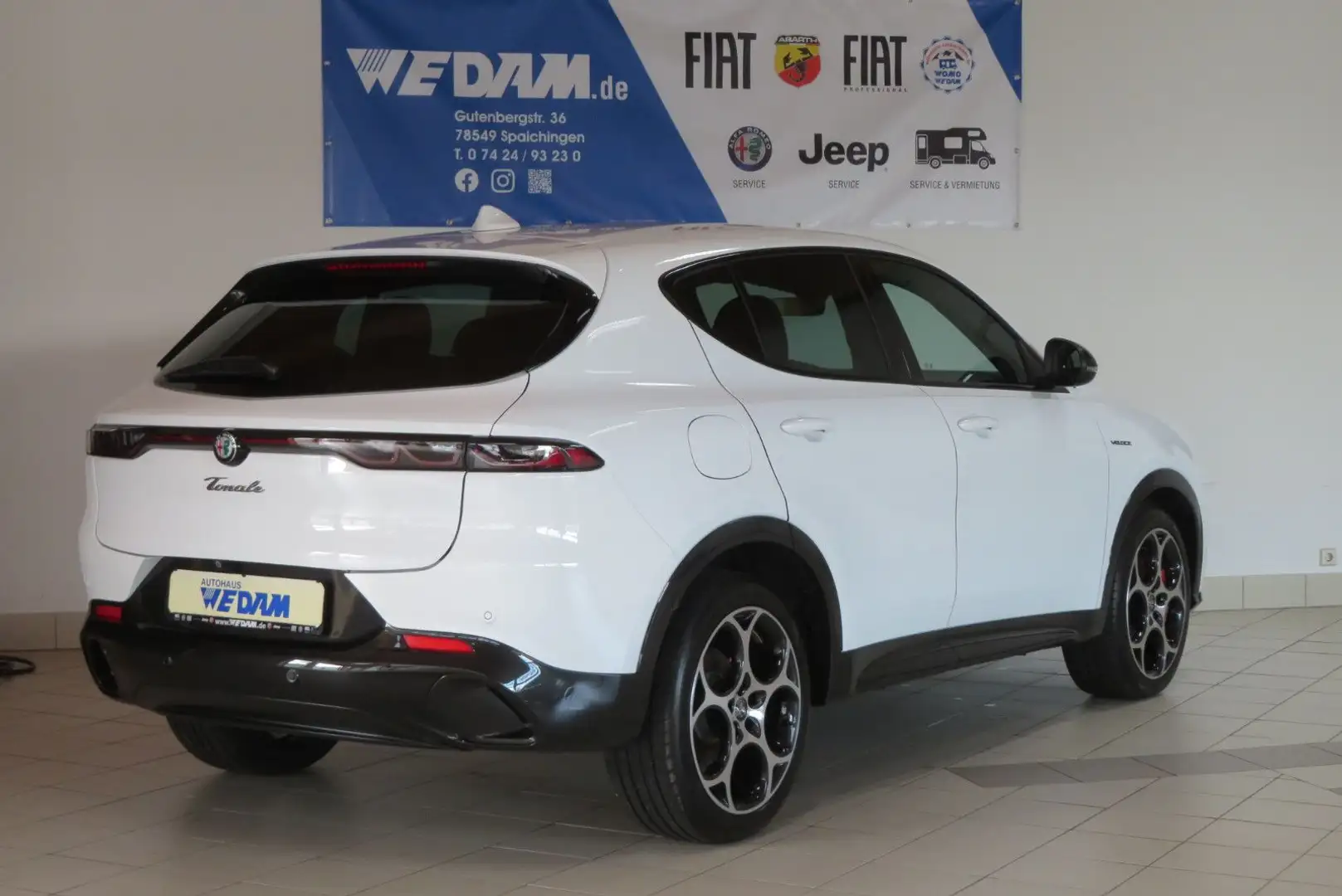 Alfa Romeo Tonale Veloce 1.5 VGT 160PS 48V Hybrid Blanco - 2