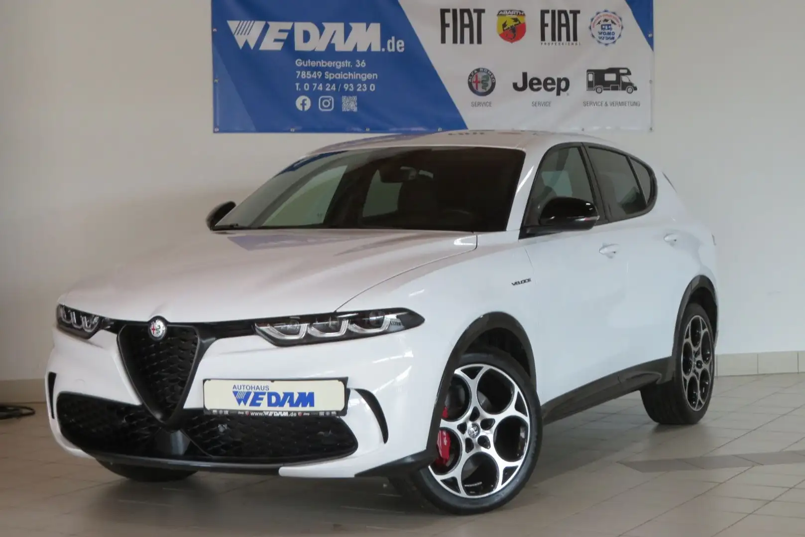 Alfa Romeo Tonale Veloce 1.5 VGT 160PS 48V Hybrid Blanco - 1