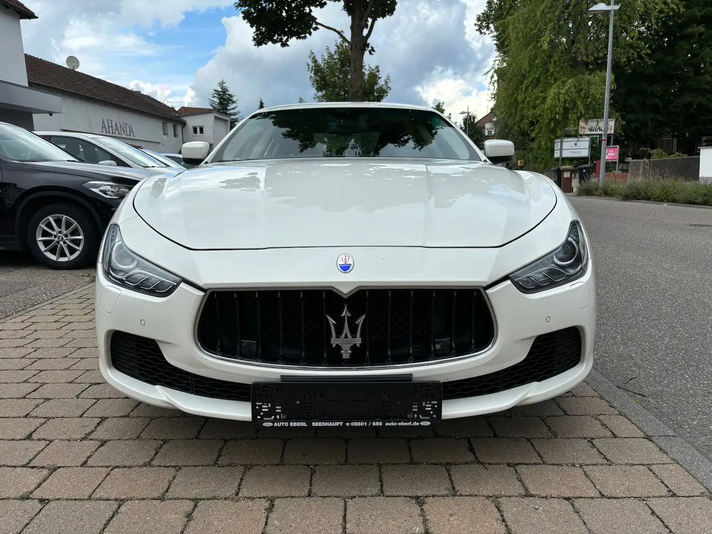 Maserati Ghibli 3.0 V6 Diesel Weiß - 2