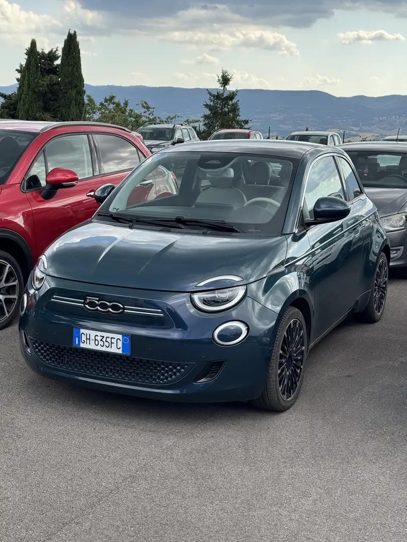 Fiat 500e 500e 42 kWh La Prima Bleu - 1