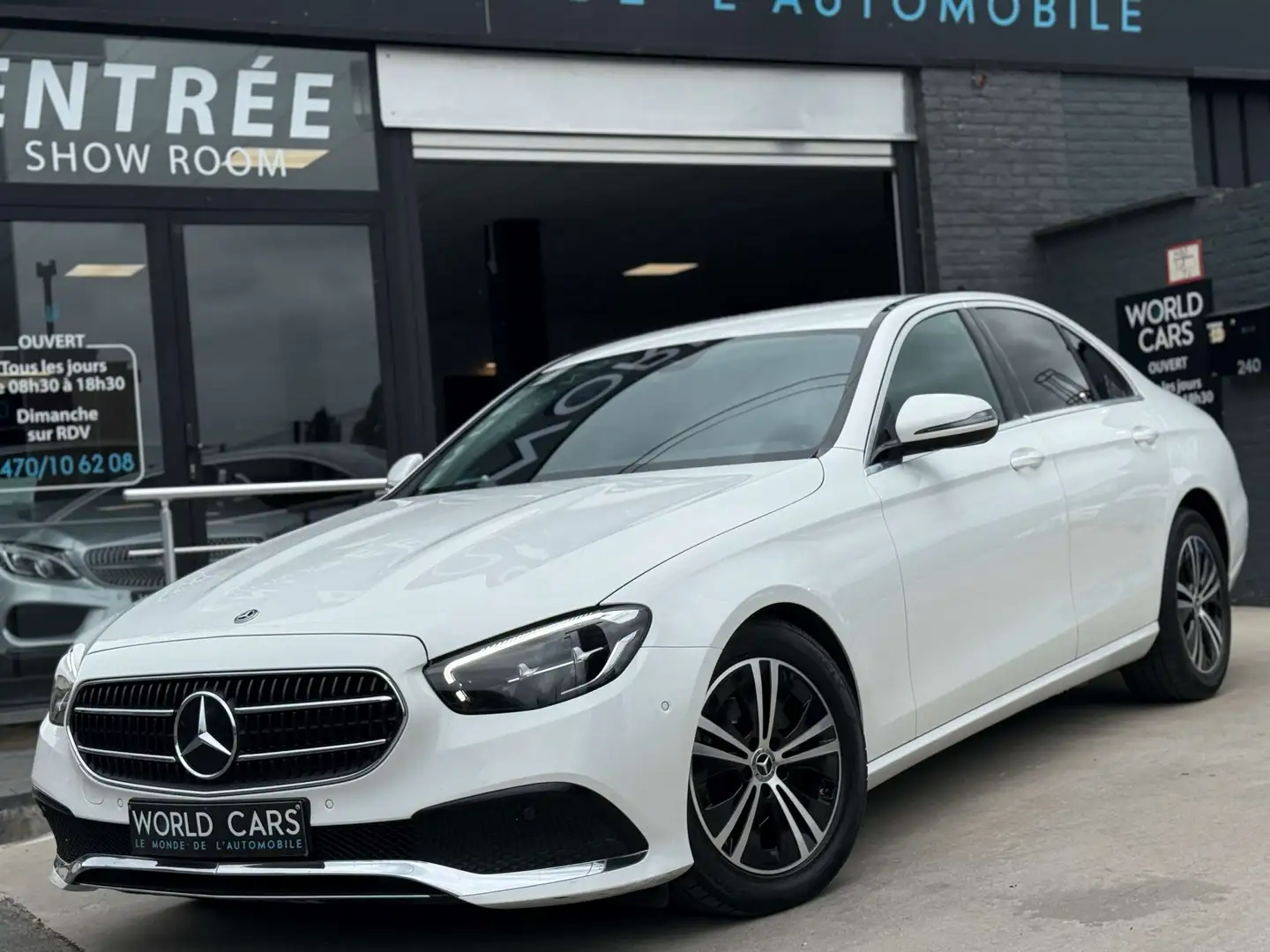 Mercedes-Benz E 200 d Business Solution COCKPIT/ NAVI/ CAM/ GARANTIE Weiß - 1