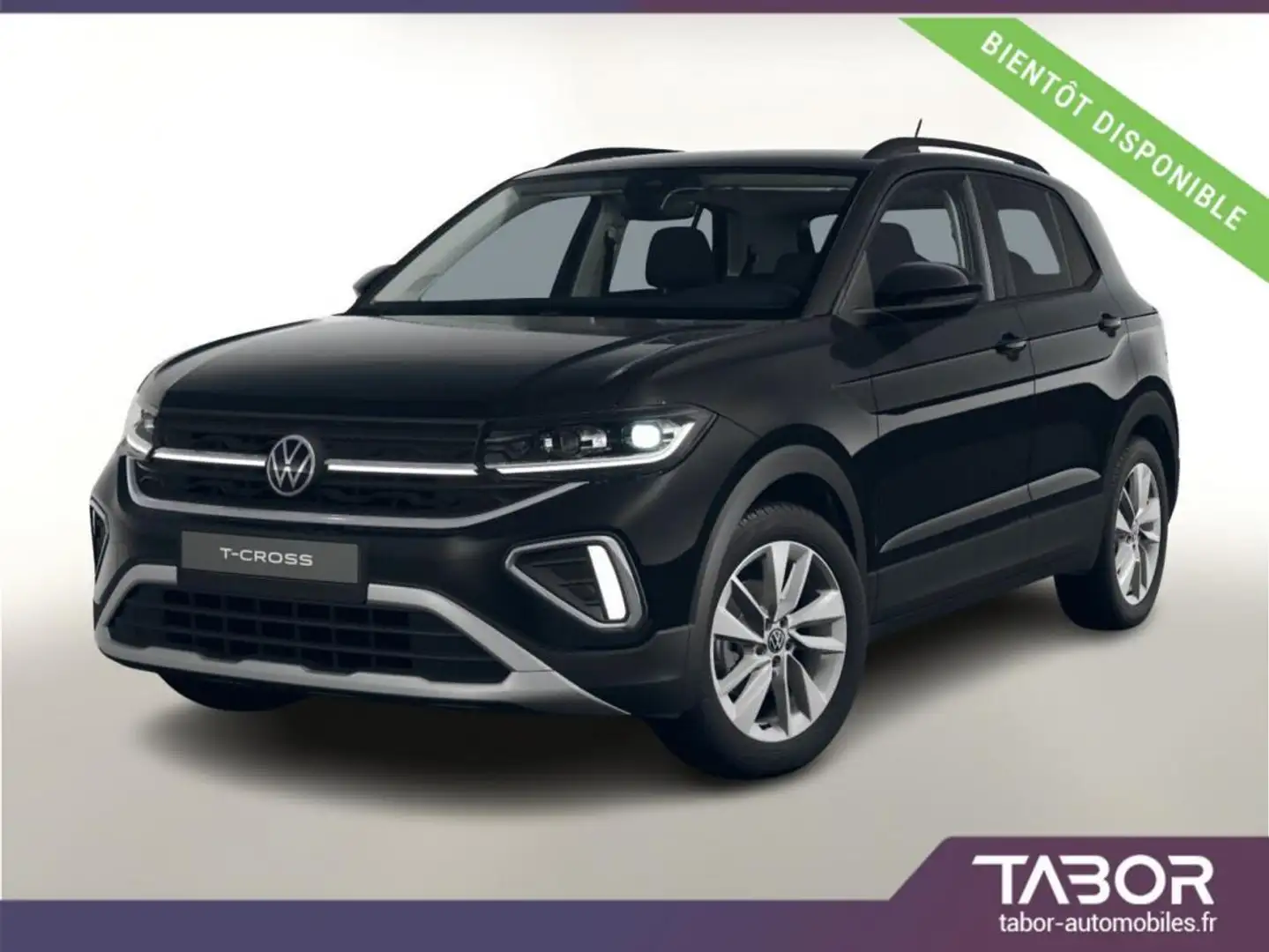 Volkswagen T-Cross 1.0 TSI 115 DSG IQ.Light 17p Noir - 1