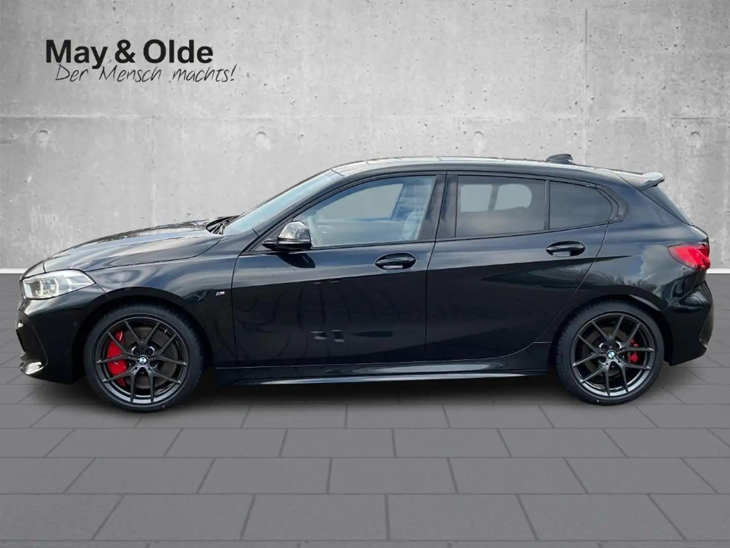 BMW 128 ti Aut Leder Navi Pano HUD HarmanKardon SHZ Schwarz - 2