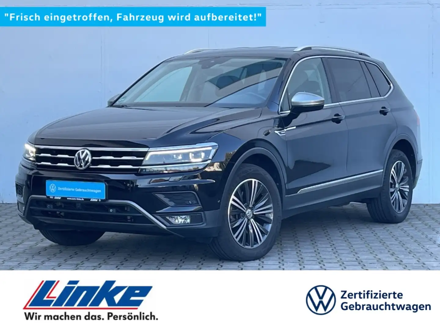 Volkswagen Tiguan Allspace 2.0 TDI DSG Comfortline 4Motion AHK/360°Kamera/ACC Schwarz - 1