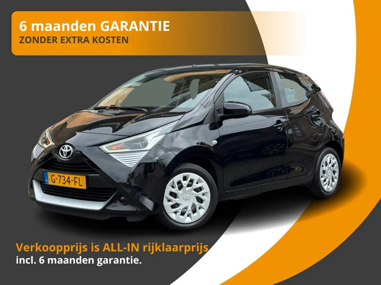 Toyota Aygo 1.0 VVT-I X-PLAY LIMITED 5-DRS AIRCO/NAVI/LED/CAME Nero - 1