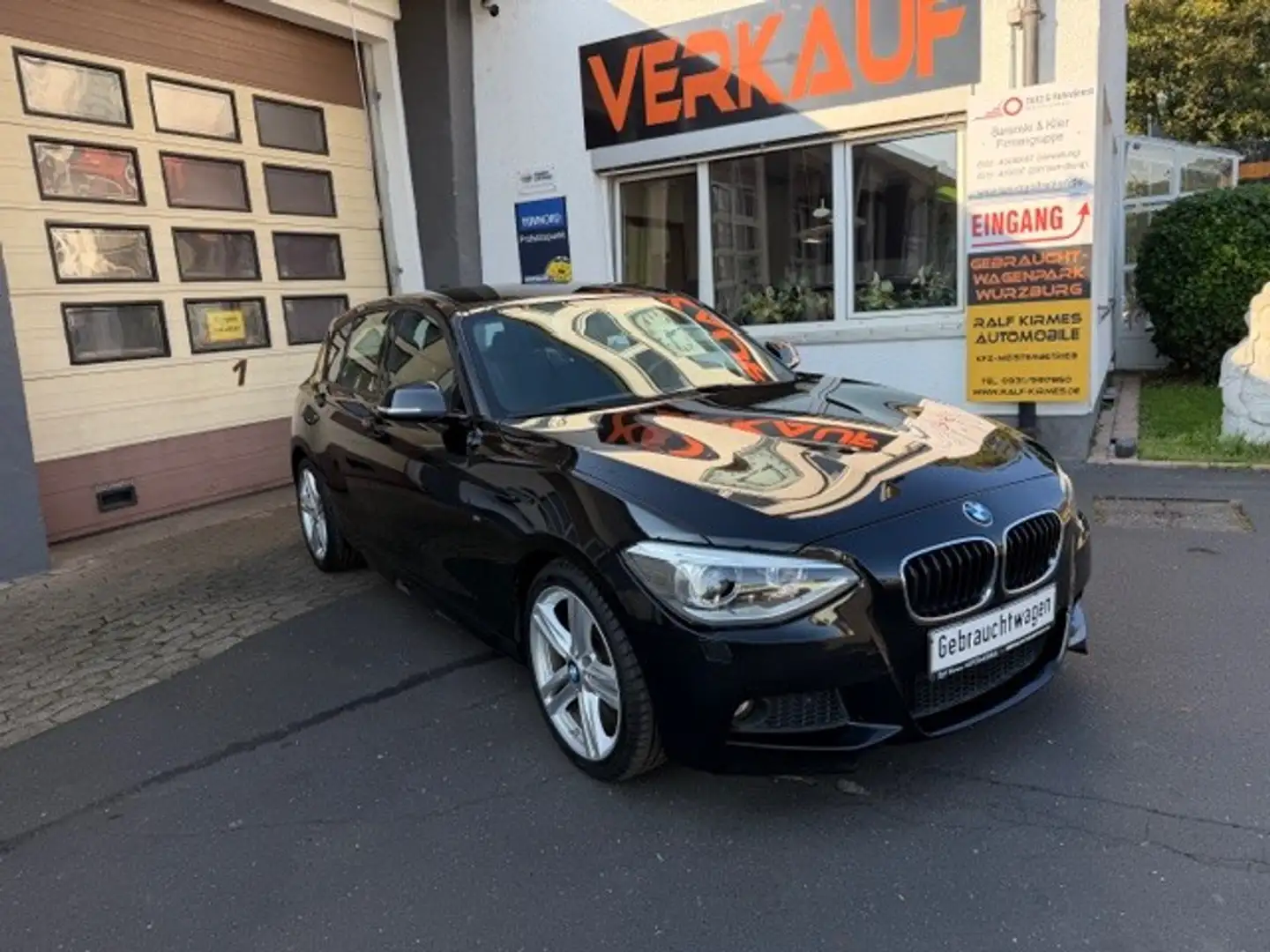 BMW 116 i M-Sport Paket Xenon 18 Zoll Klima Klima Xenon Schwarz - 1