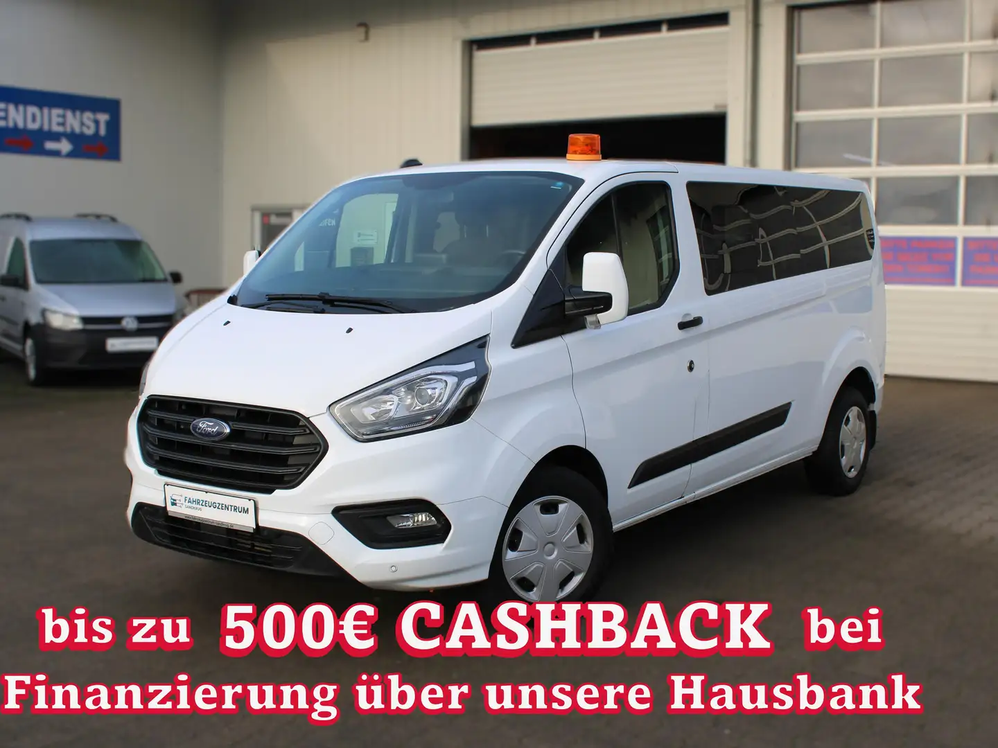 Ford Transit Custom Kombi 320 L2 LANG 8SITZE SHZ/KLIMA/NAV/KAMERA Blanc - 1