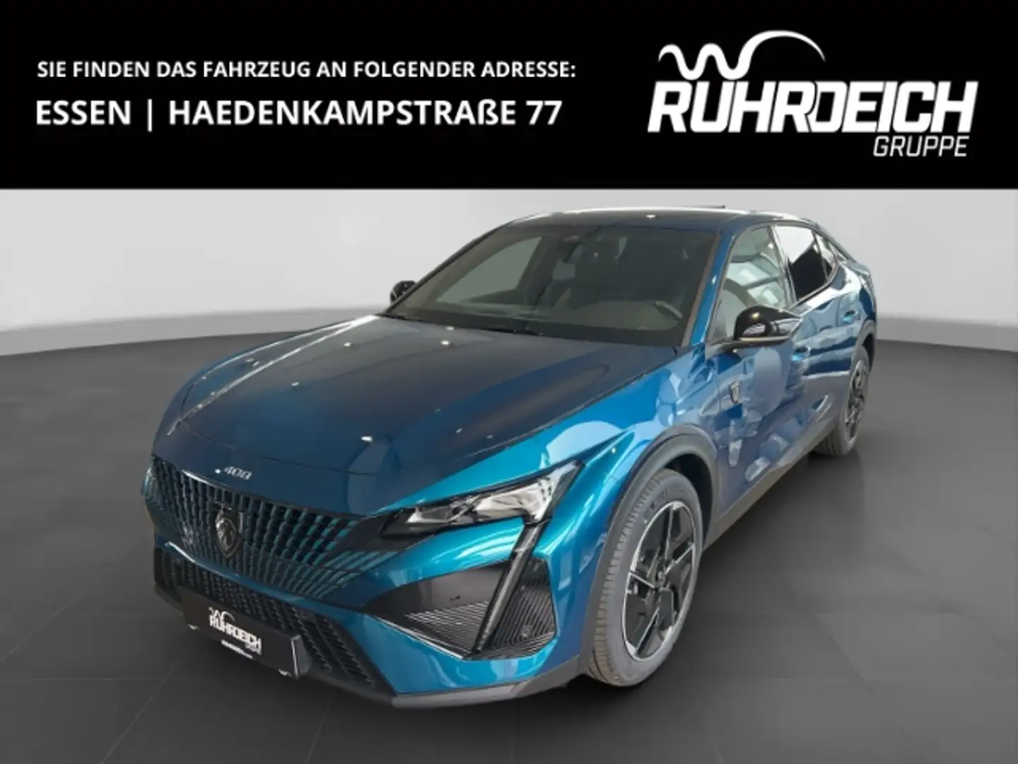 Peugeot 408 GT 1.2 Puretech 130 EU6e PDC NAVI CARPLAY RFK Blau - 1