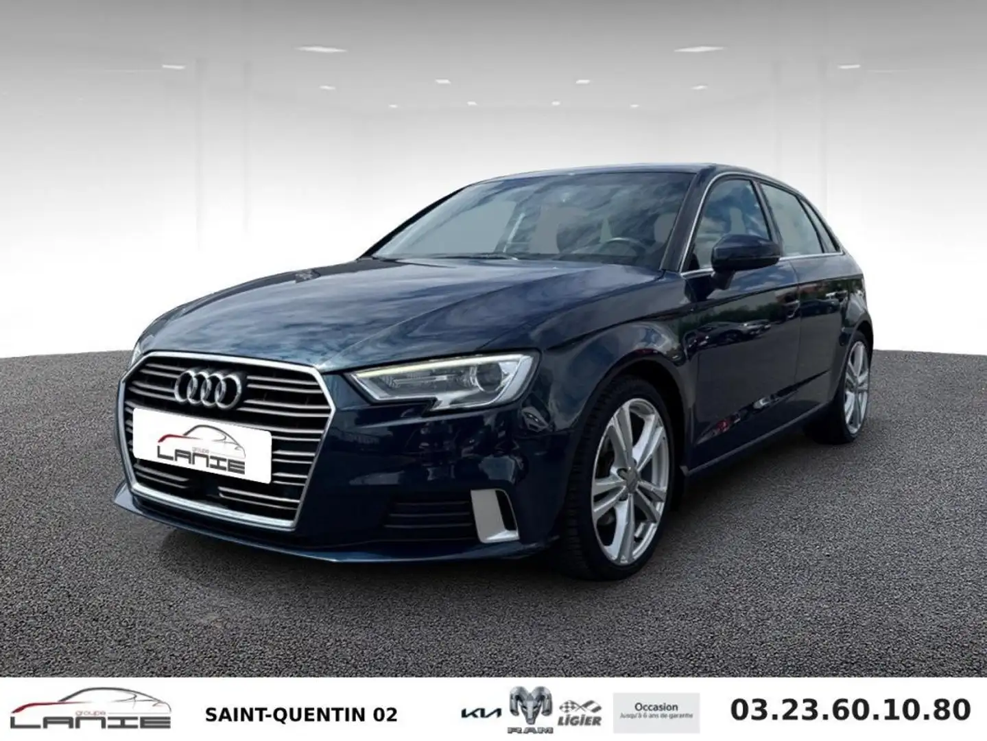Audi A3 35 TFSI CoD 150 S tronic 7 Sport Bleu - 1