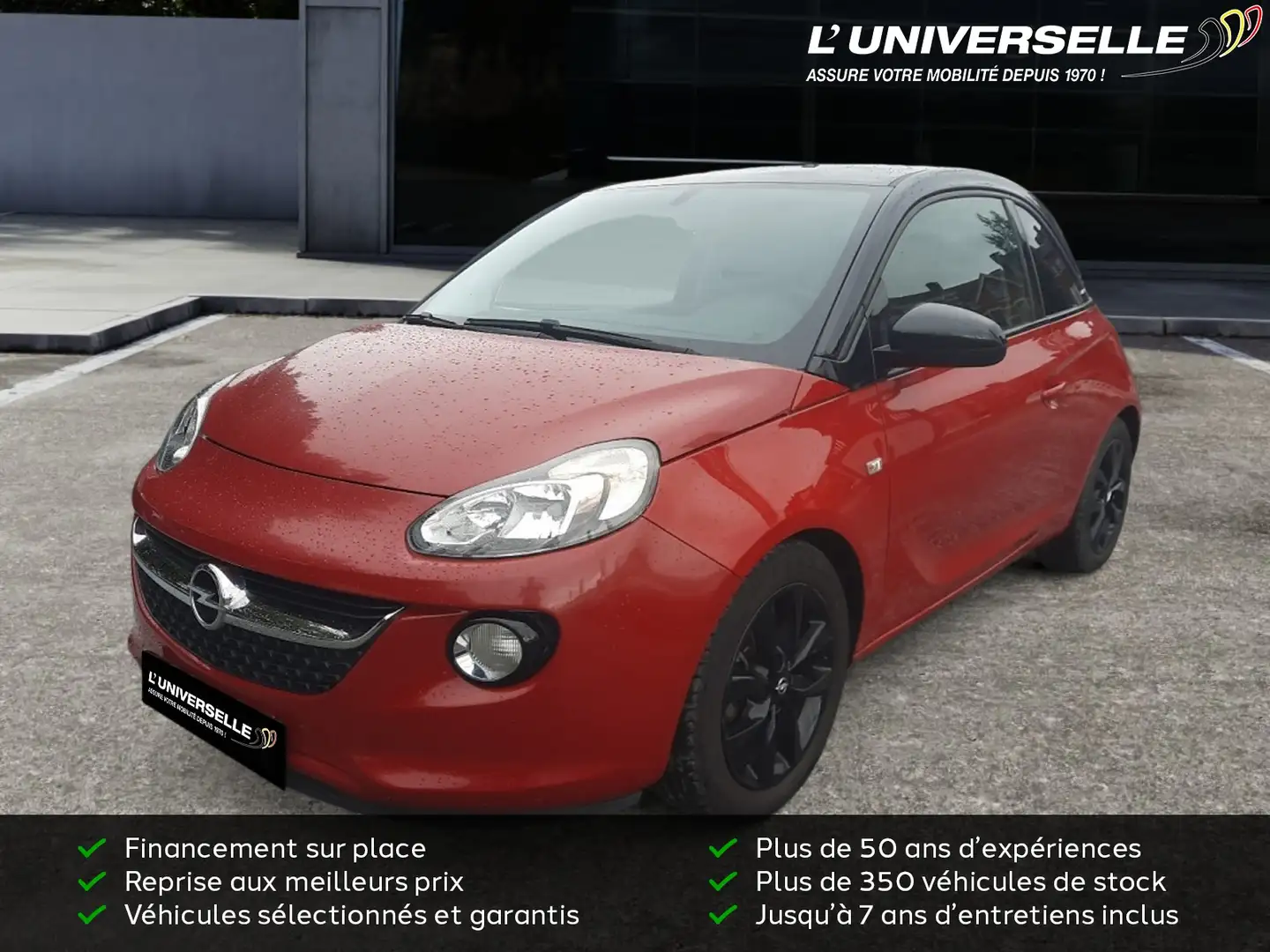 Opel Adam UNLIMITED Rood - 1