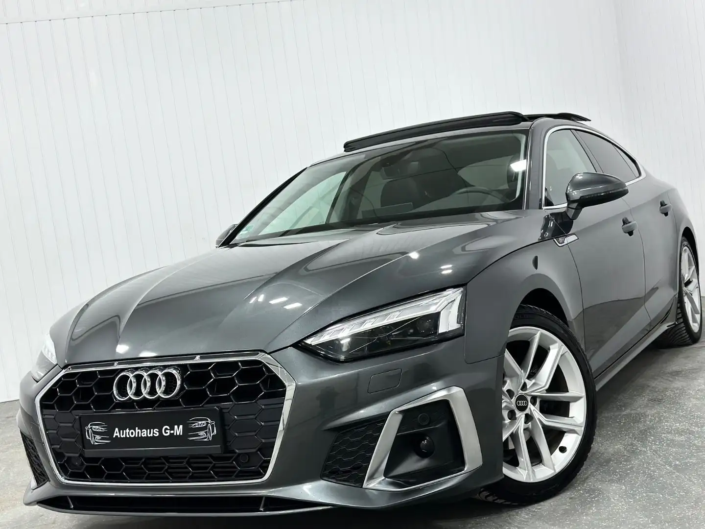 Audi A5 Sportback 35 TFSI S line/VIRTUAL/PANO/MATRIX Gris - 2