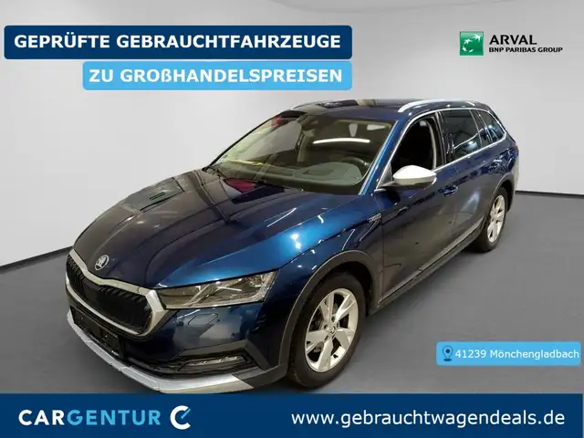 Skoda Octavia Combi 2.0 TDI Scout 4x4 Virtual AHK StHz