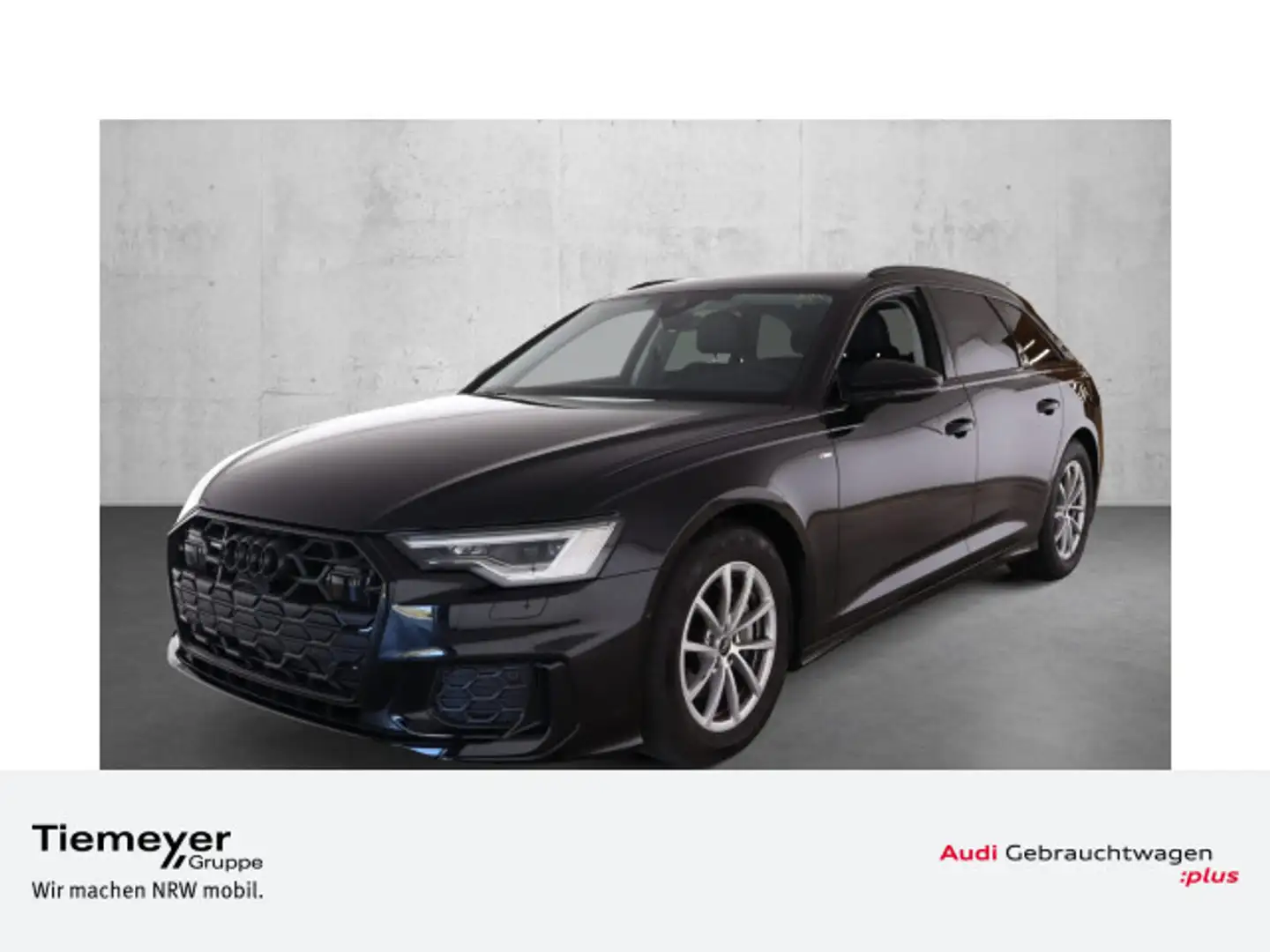 Audi A6 40 TDI Q S LINE LM20 OPTIK-PKT HuD AHK Schwarz - 1
