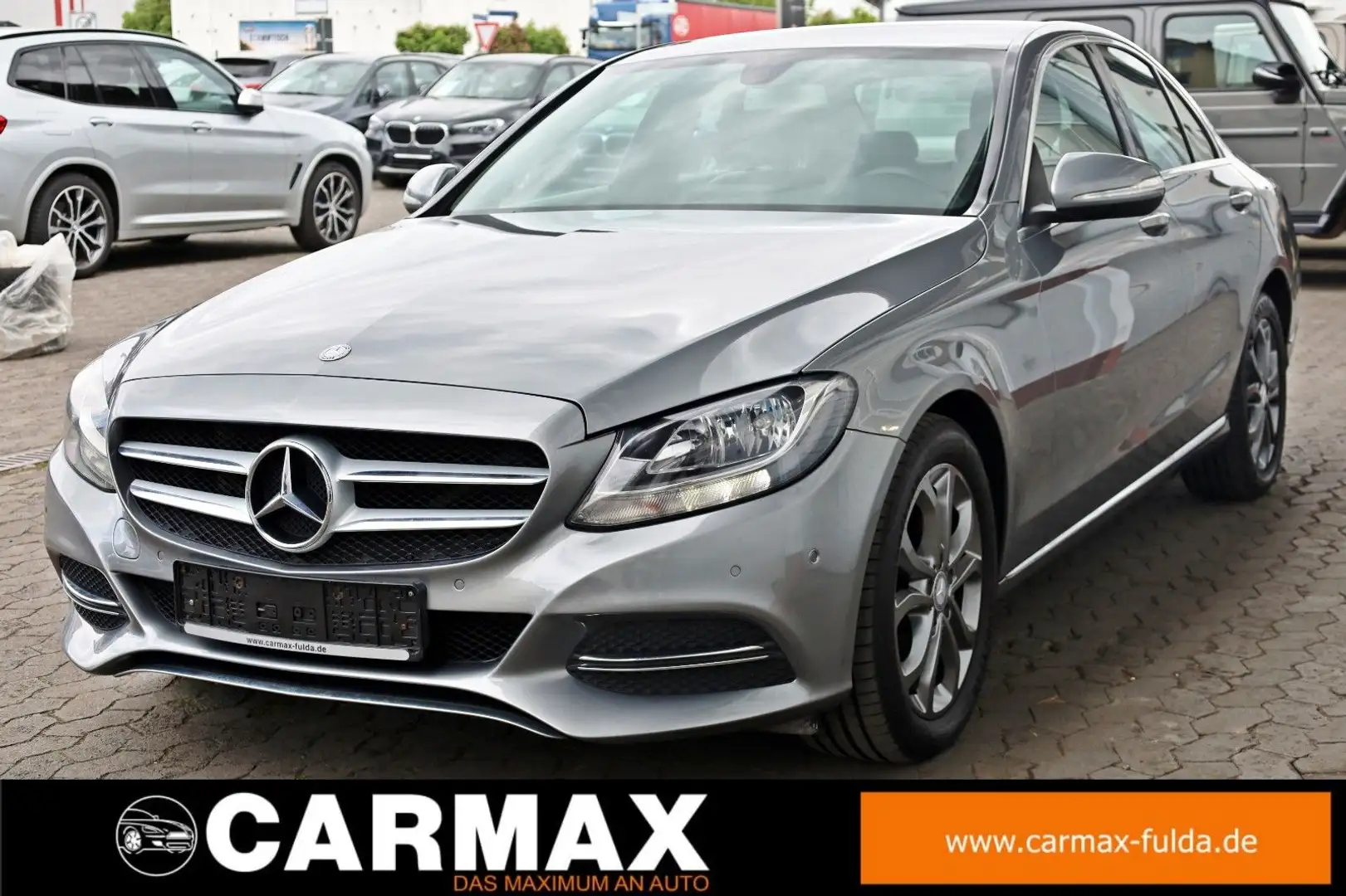 Mercedes-Benz C 220 Lim. C 220d Avantgarde T.Leder,Navi,SH,PDC Silber - 1