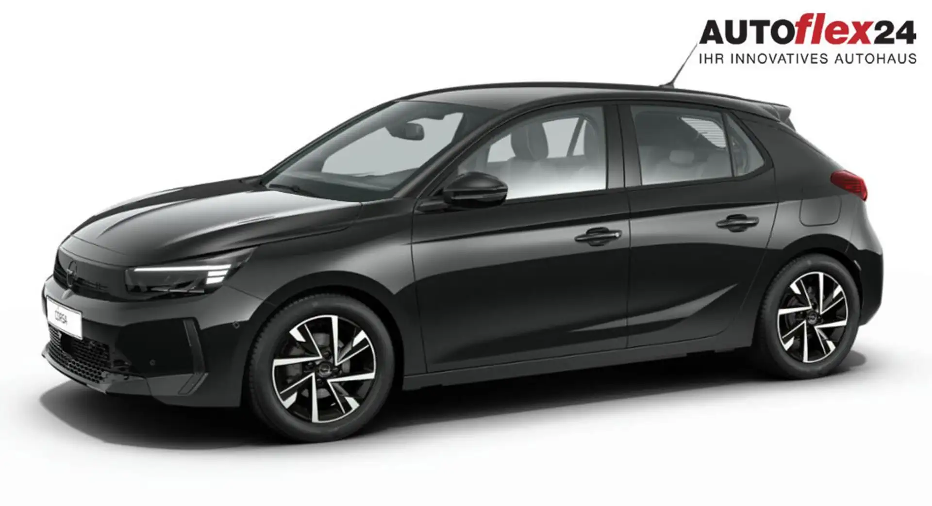 Opel Corsa 1.2 Turbo GS LED SHZ LHZ TechP PDC Temp 74 kW (... Schwarz - 1