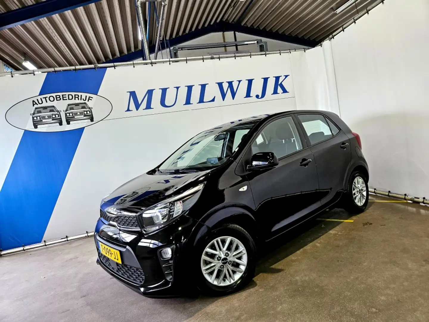 Kia Picanto 1.0 DPi DynamicLine / Camera / Cruise / NL Auto Noir - 1