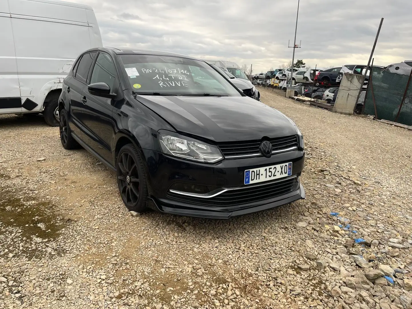 Volkswagen Polo Polo V 1.4 TDi 90 BlueMotion Confortline / DH152 Nero - 1