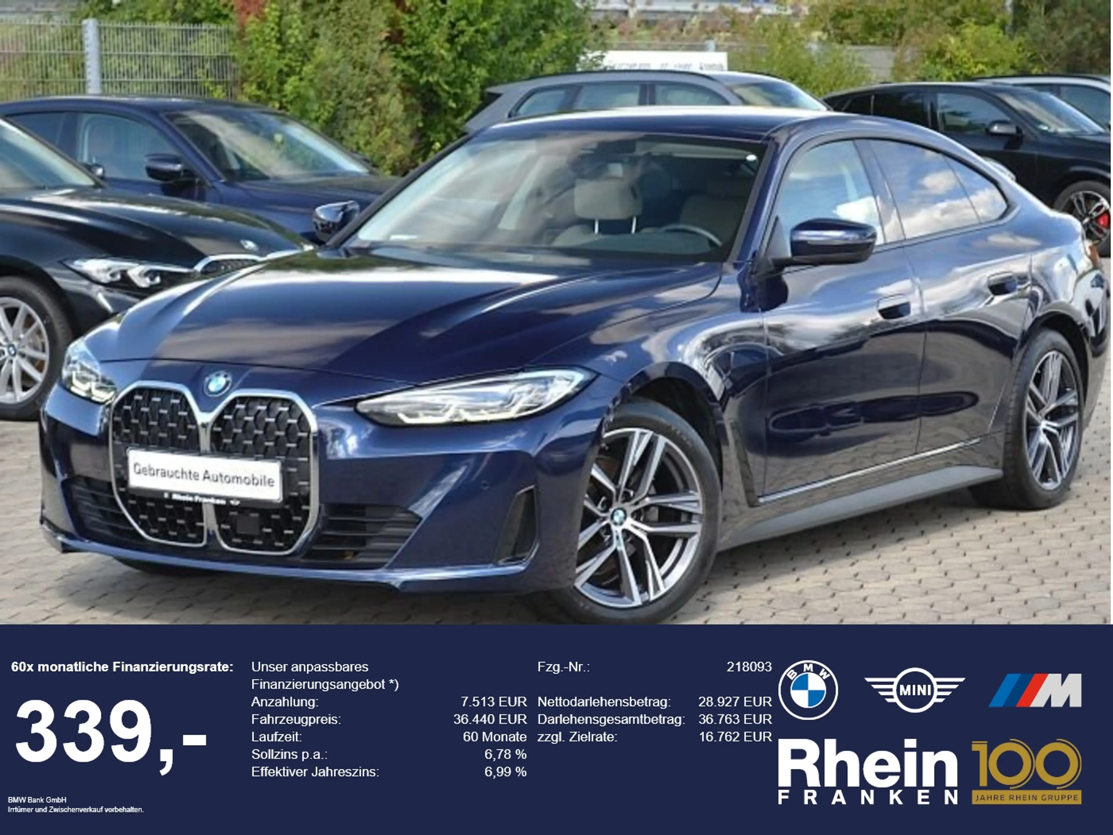 BMW 420 d xDrive Gran Coupé LiveCptProf.LED.Kamera